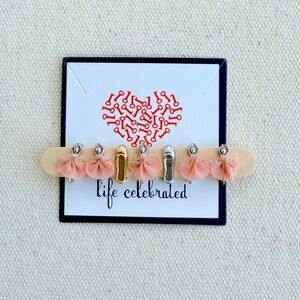 Keep Collective Ballerina and Ballet Slipper Charm Set~Retired